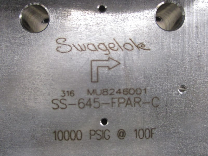 SWAGELOK SS-645-FPAR-C 10000PSI NSNP