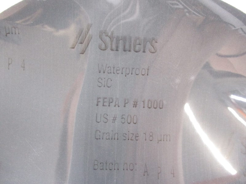 STRUERS 1000 40400227 (QTY OF 100) NSMP