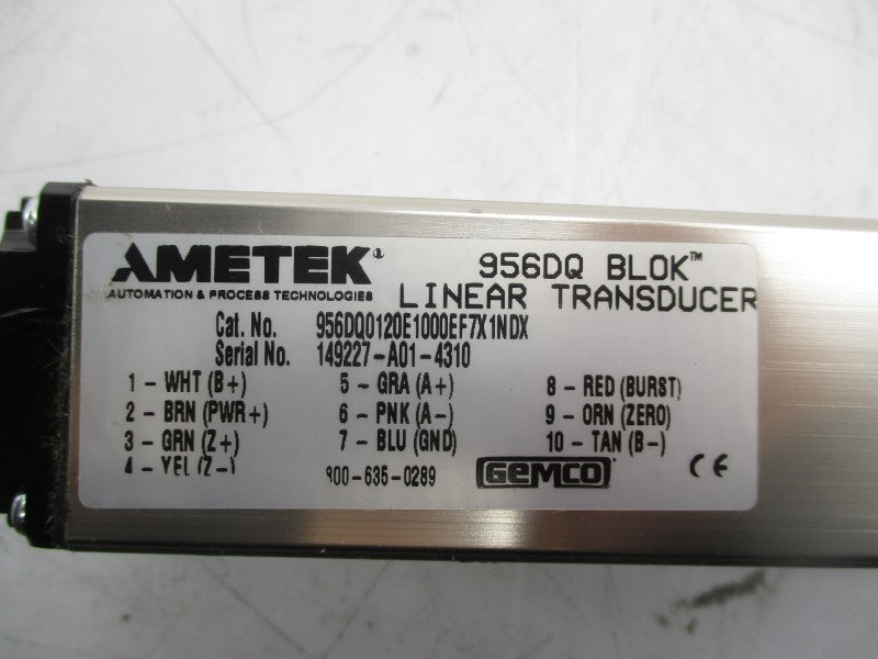 AMETEK 956DQ0120E1000EF7X1NDX  NSNP