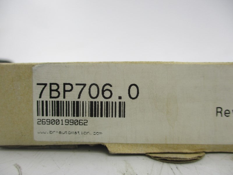 BR-AUTOMATION 7BP706.0 REV. C0 NSMP