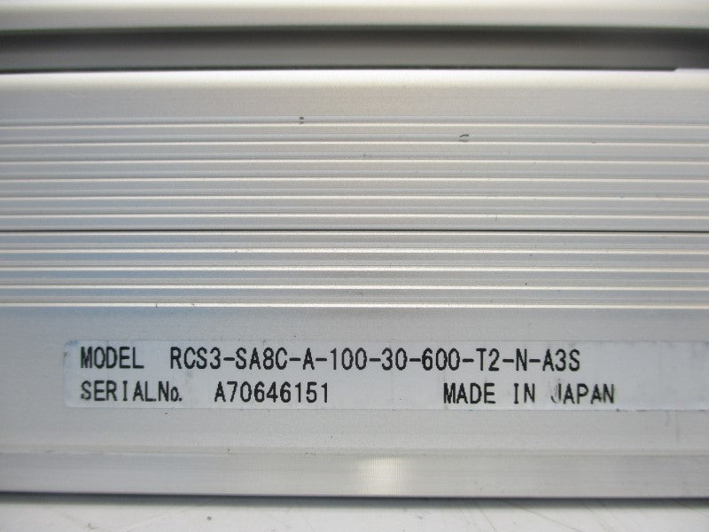 IAI RCS3-SA8C-A-100-30-600-T2-N-A3S NSNP