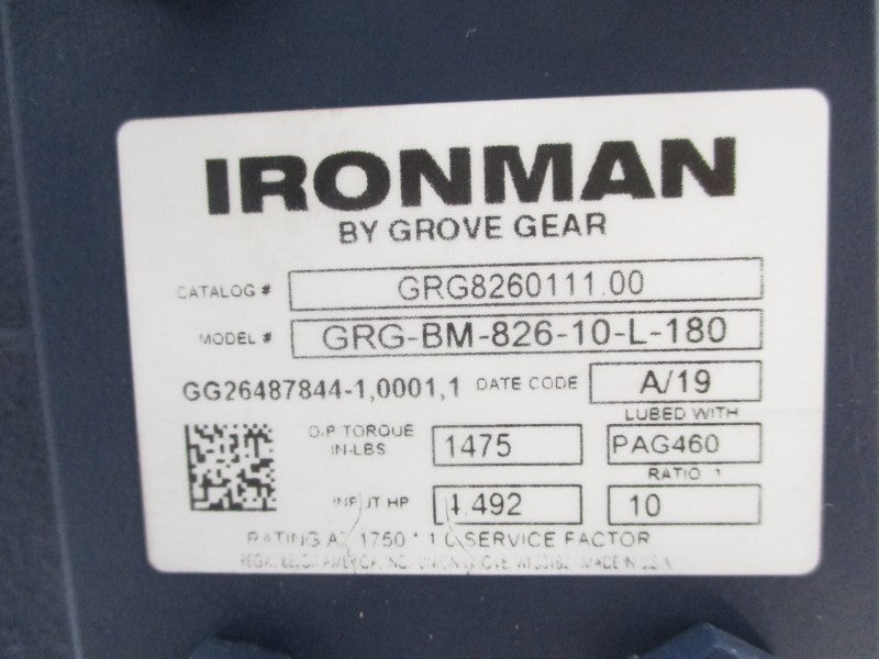 IRONMAN GRG-BM-826-10-L-180 NSMP
