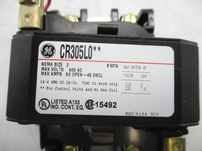 GENERAL ELECTRIC CR305L002 110/115-120V NSNP