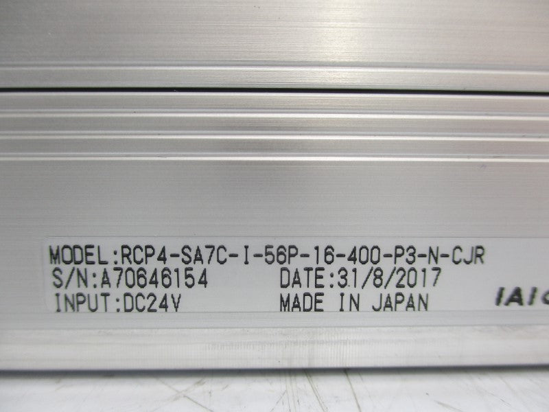 IAI RCP5-SA7C-I-56P-16-400P3-M-CJR 24VDC NSNP