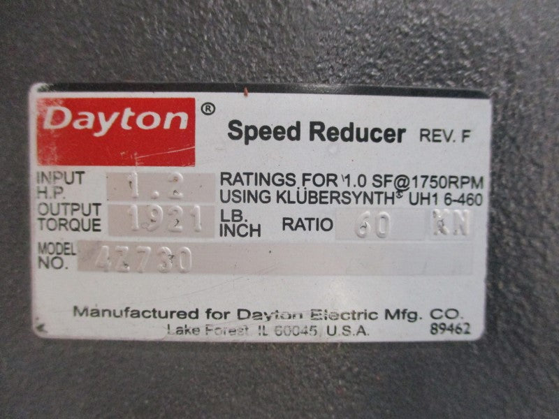 DAYTON 4Z730 NSNP