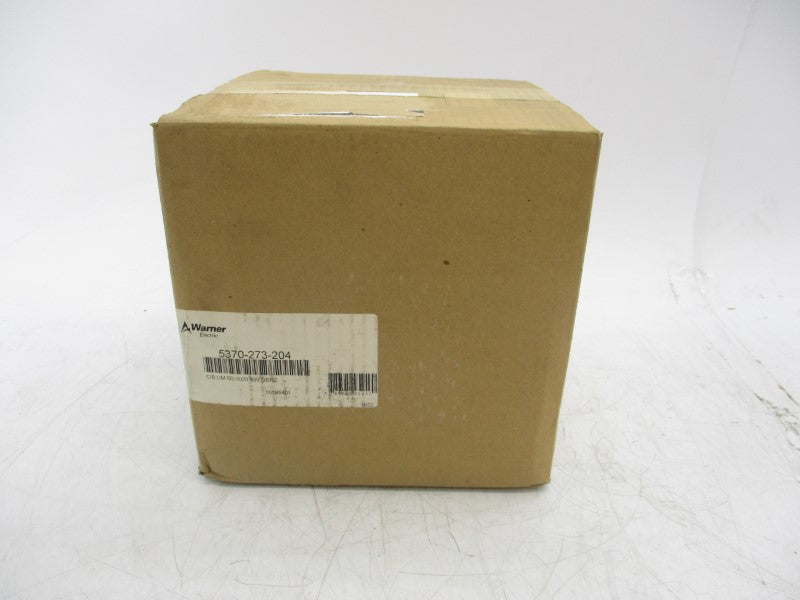 WARNER ELECTRIC 5370-273-204 UM-50-1020 90VDC NSFS