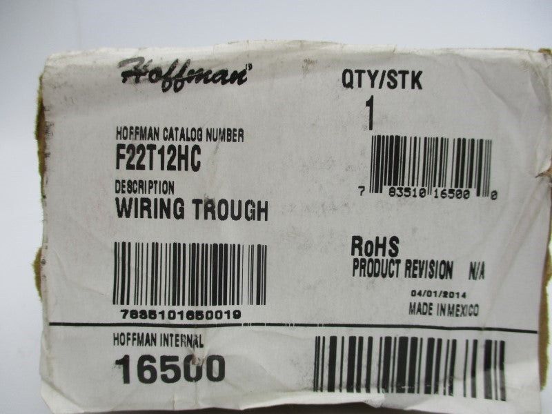 HOFFMAN F22T12HC NSFS