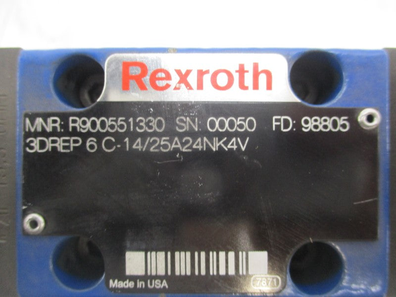 REXROTH R900551330 3DREQ6C-14/25A24NK4V (AS PICTURED) UNMP