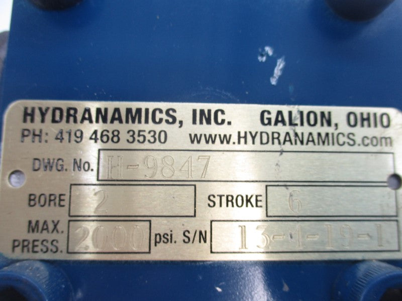 HYDRANAMICS H-9847 2000PSI NSNP