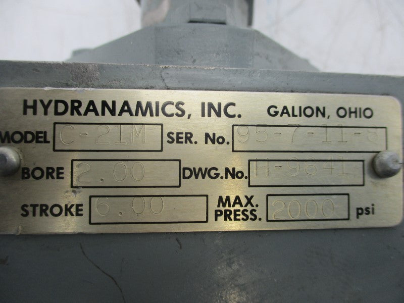 HYDRANAMICS C-21M 2000PSI UNMP
