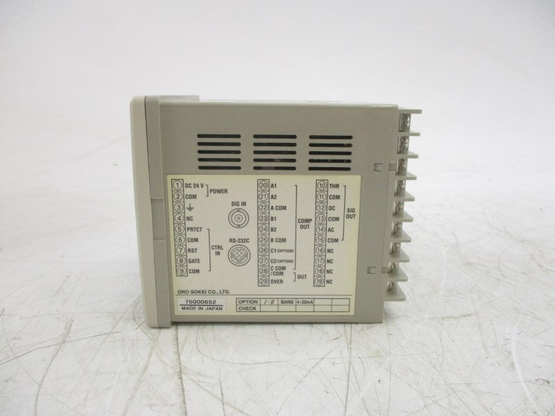 ONO SOKKI VC-2100 24VDC NSMP