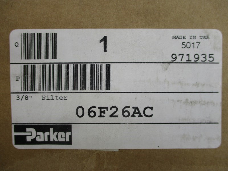 PARKER 06F26AC NSMP