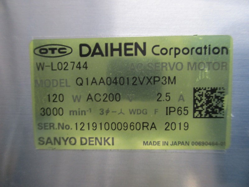 DAIHEN Q1AA04012VXP3M 200VAC 2.5A NSNP