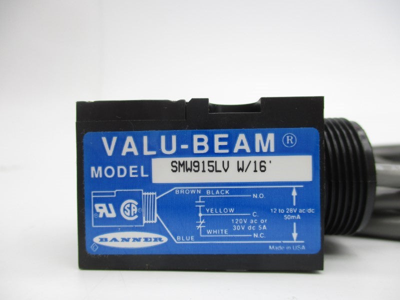 BANNER ENGINEERING SMW915LV 29003 12-28VAC NSMP