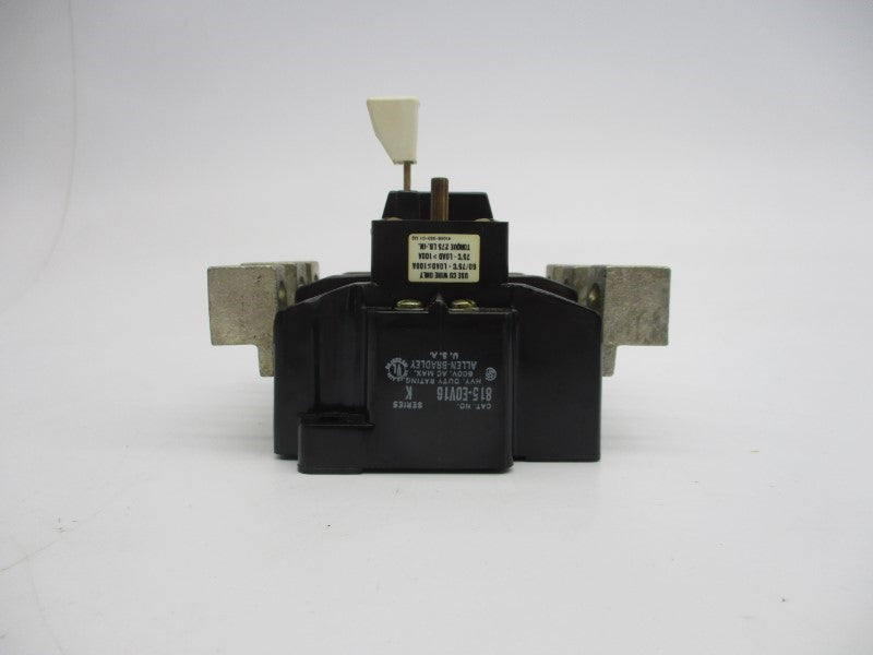 ALLEN BRADLEY 815-E0V16 SER. K 600VAC 100A NSMP