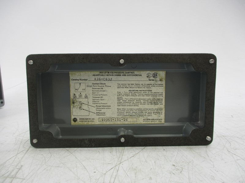 ALLEN BRADLEY 836-C63J SER. B NSNP