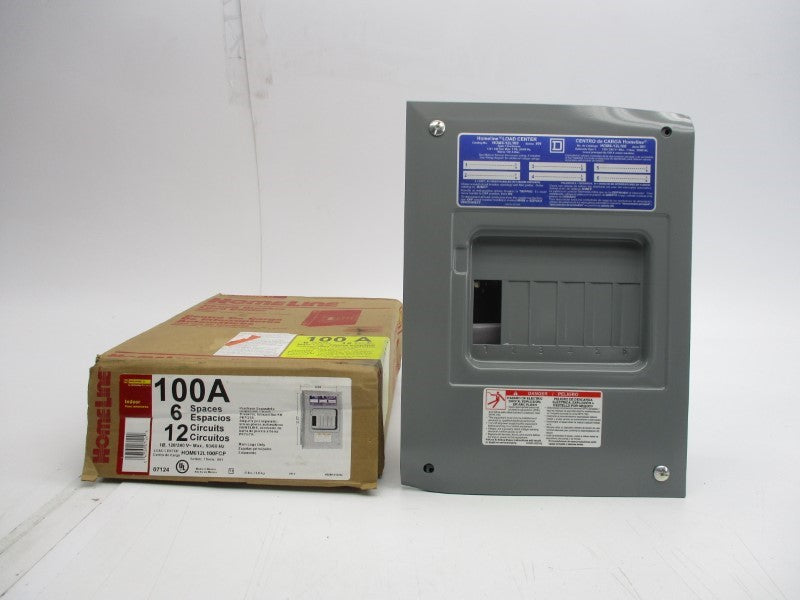 SQUARE D HOM6-12L100FCP SER. 001 120/240V (AS PICTURED) NSMP
