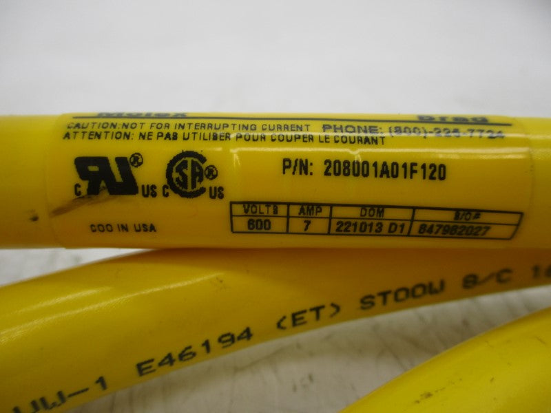 MOLEX 208001A01F120 600V 7A NSNP