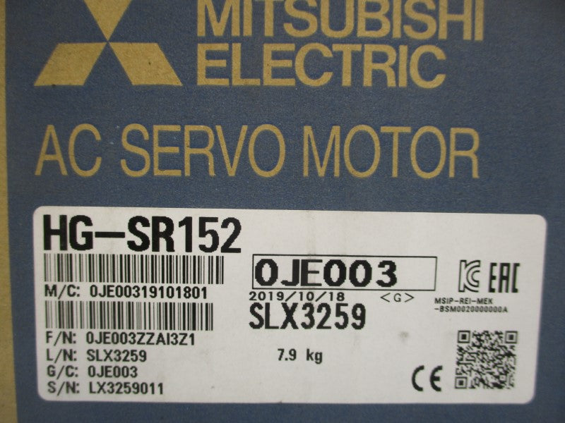 MITSUBISHI HG-SR152 112V 9.4A NSMP
