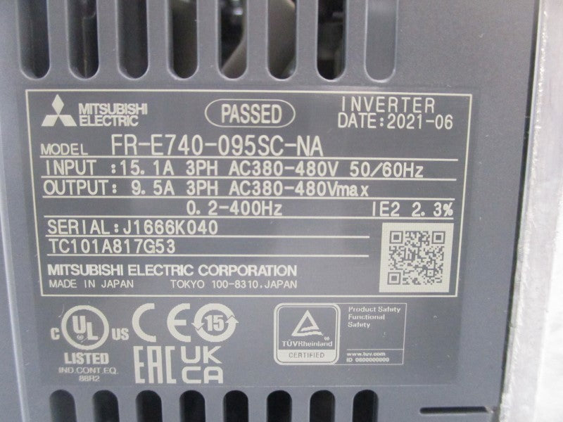 MITSUBISHI FR-E740-095SC-NA 380-480VAC 15.1A NSMP