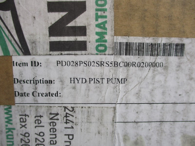 PARKER PD028PS02SRS5BC00R0200000 NSFS