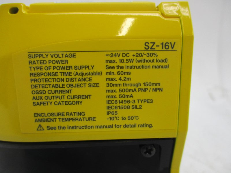 KEYENCE SZ-16V 24VDC NSMP