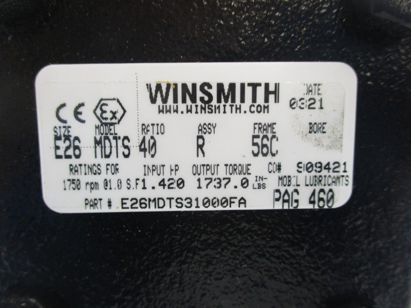 WINSMITH E26MDTS31000FA NSMP
