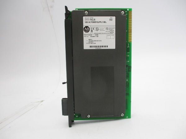 ALLEN BRADLEY 1771-P4S SER.B 120VAC 0.9A REV. E02 NSMP