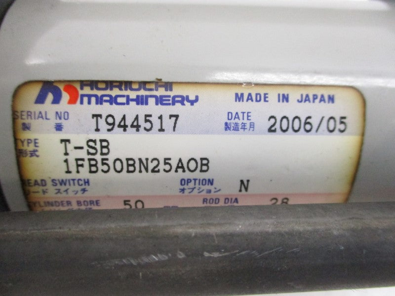 HORIUCHI MACHENERY T-SB1FB50BN25AOB UNMP