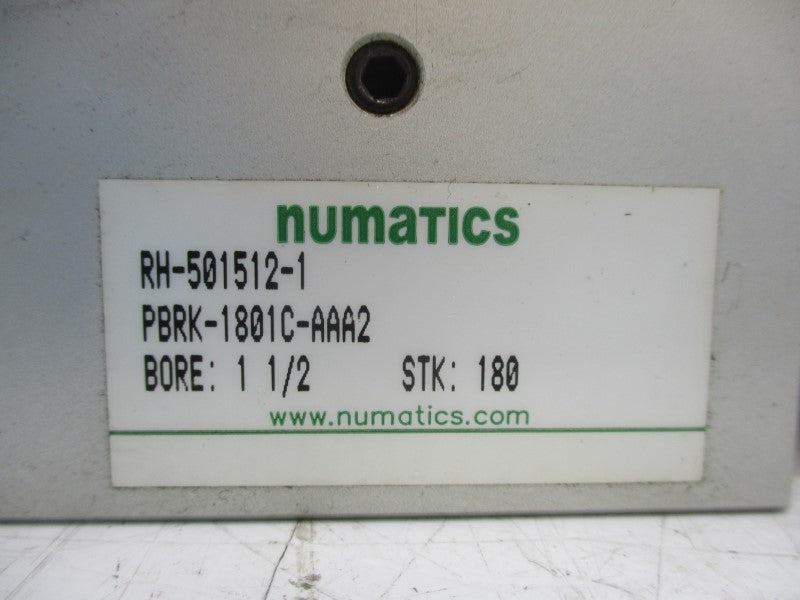 NUMATICS RH-501512-1 PBRK-1801C-AAA2 NSNP