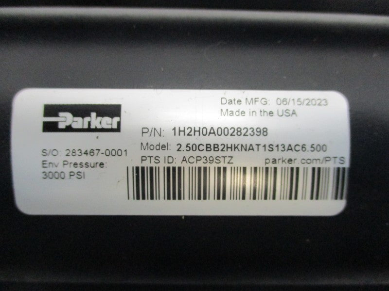 PARKER 2.50CBB2HKNAT1S13AC6.500 1H2H0A00282398 3000PSI NSNP
