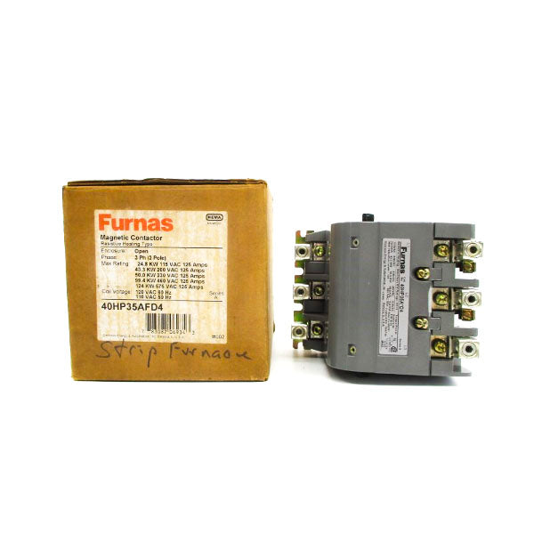 FURNAS 40HP35AFD4 SER. A 110/120V 125A NSMP