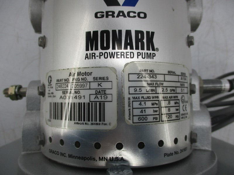 GRACO 224-343 SER. A19A 120/600PSI NSNP