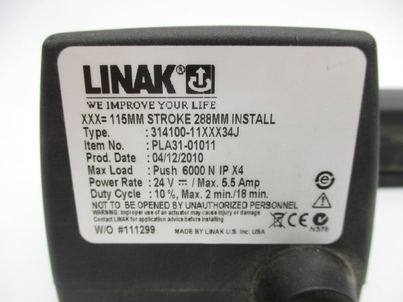 LINAK 314100-11XXX34J 24V 5.5A UNMP