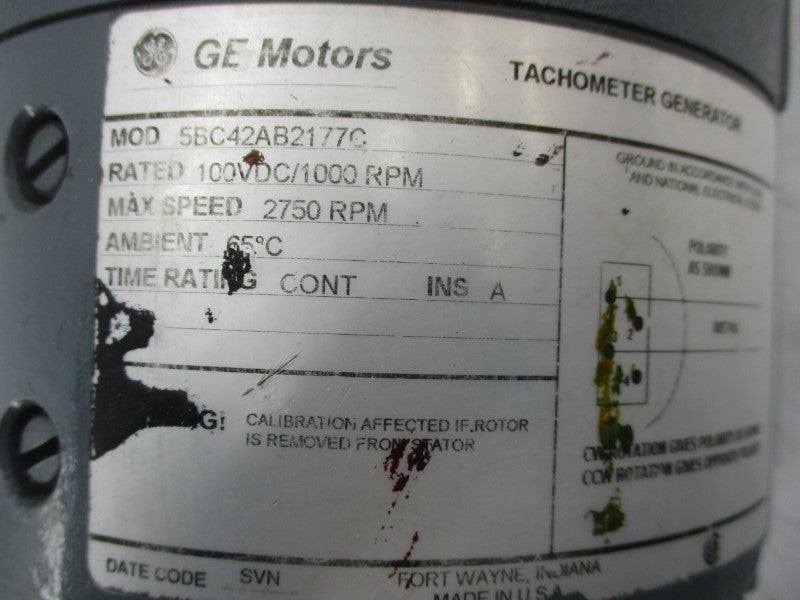 GENERAL ELECTRIC 5BBC2AB2177C 100VDC NSNP