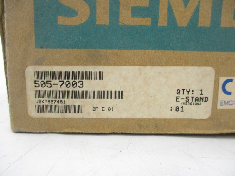 SIEMENS 505-7003 24VDC NSMP