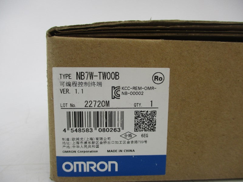 OMRON NB7W-TW00B 24VDC NSMP
