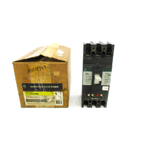 GENERAL ELECTRIC TFJ236125WL 600VAC 125A (AS PICTURED) NSMP
