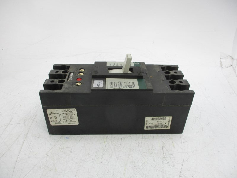 GENERAL ELECTRIC TFJ236125WL 600VAC 125A (AS PICTURED) NSMP