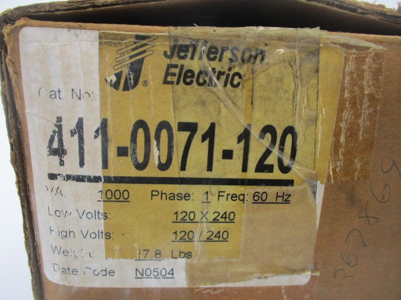 JEFFERSON ELECTRIC 411-0071-120 240V (AS PICTURED) NSMP