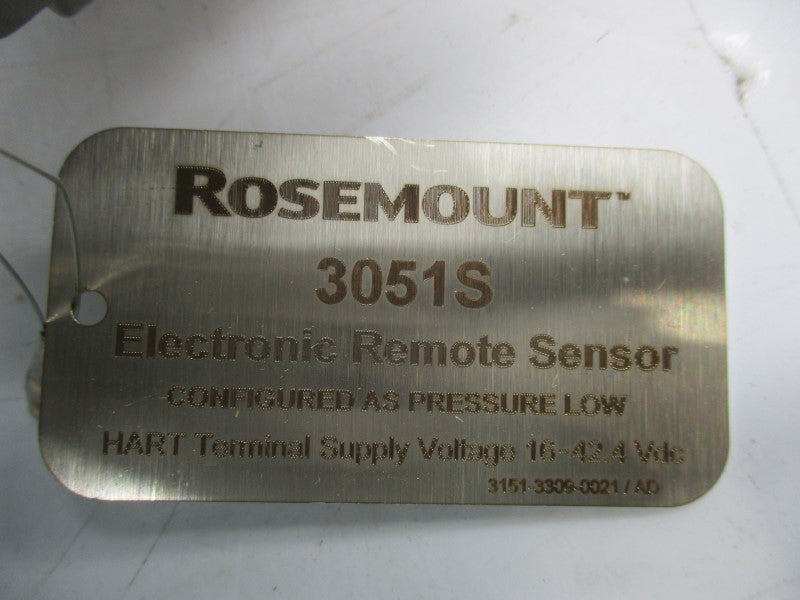 ROSEMOUNT 3051SAL2SG3AA2A1020DFF71DAA1SJ 10-.5-42.4VDC 36PSI NSMP