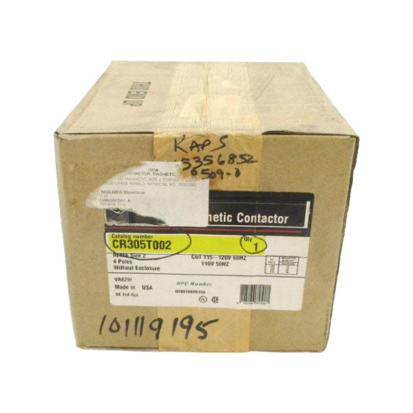 GENERAL ELECTRIC CR305T002 110/115-120V NSFS
