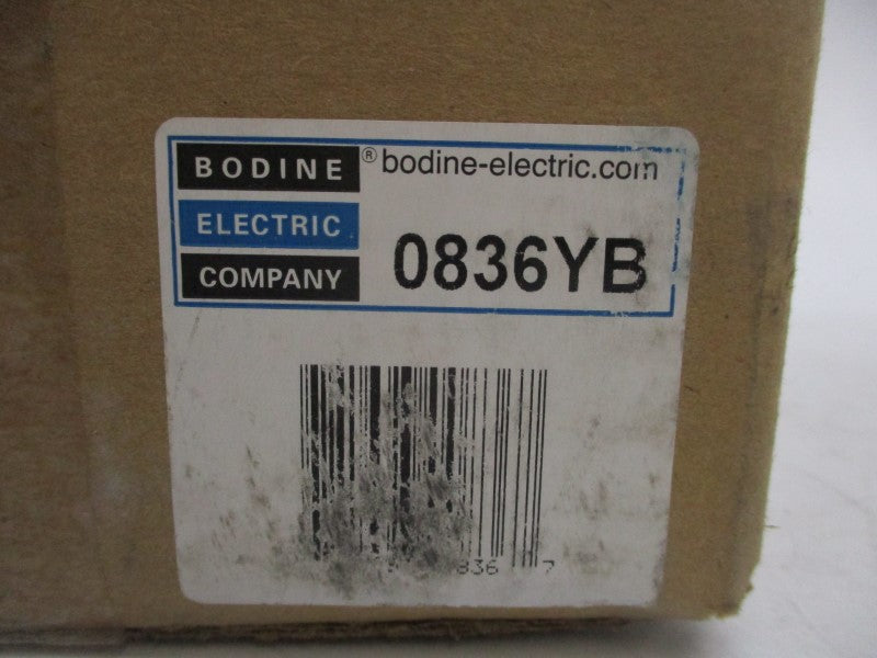 BODINE ELECTRIC 0836YB 115VAC 4.2A NSMP
