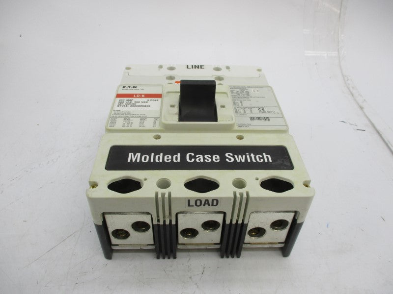EATON LD3600K 6633C85G02 SER. C 600VAC 600A NSMP