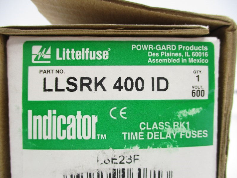 LITTELFUSE LLSRK 400 ID 600VAC NSMP