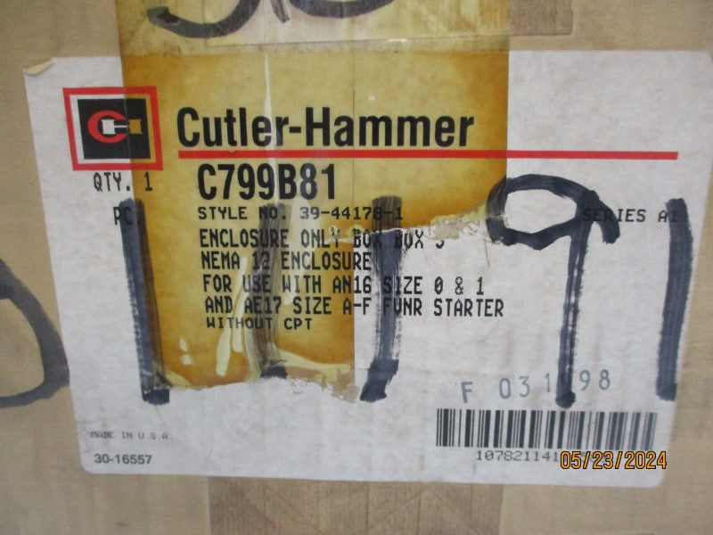 CUTLER HAMMER C799B81 39-44178-1 SER. A1 NSMP