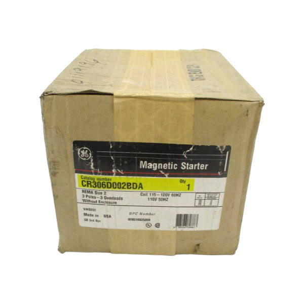 GENERAL ELECTRIC CR306D002BDA 110/115-120V NSFS
