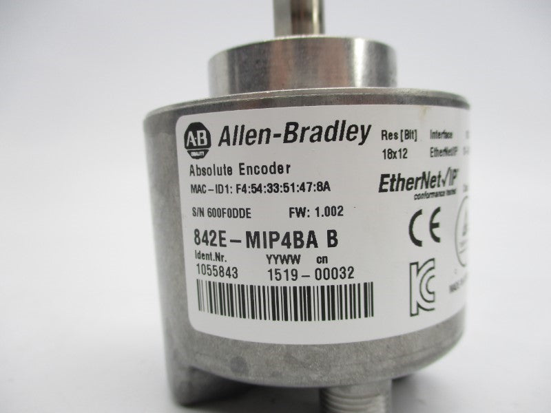 ALLEN BRADLEY 842E-MIP4BA SER. B F/W 1.002 10-30V NSMP