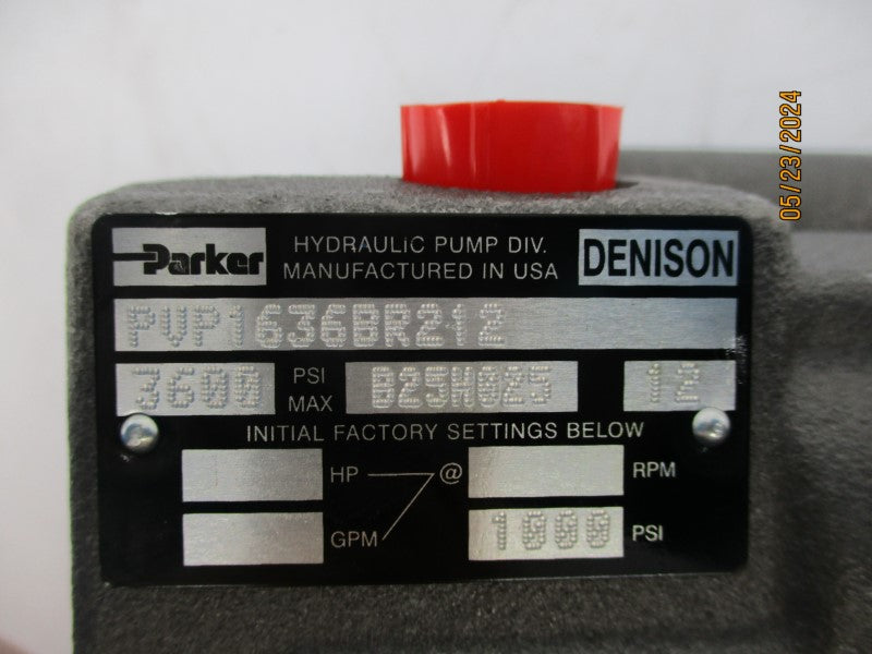 PARKER PVP1636BR212 3600PSI NSNP