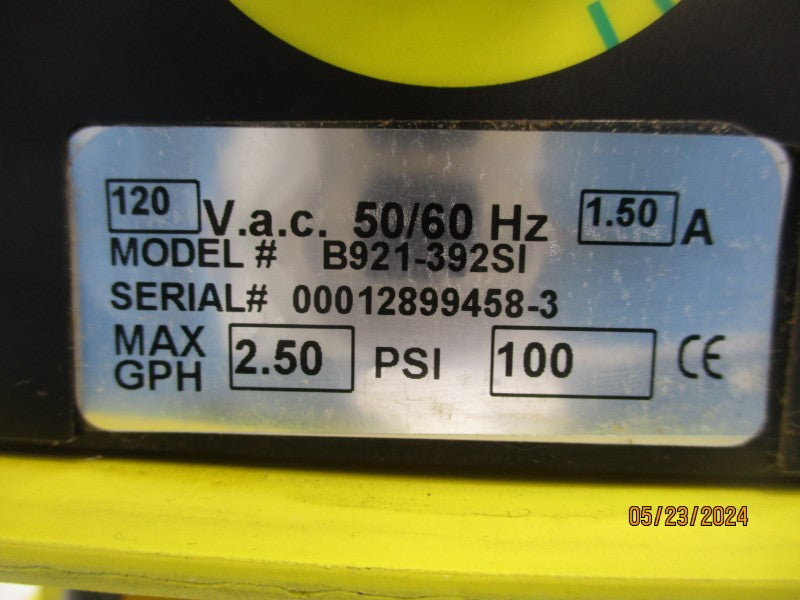 LMI B921-392SI 120VAC 1.50A 100PSI NSNP